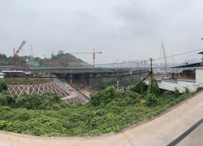 重慶白居寺長江大橋項目---重慶建工集團